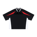 T-shirt Color Block V-Neck Oversized – Nowrocky™