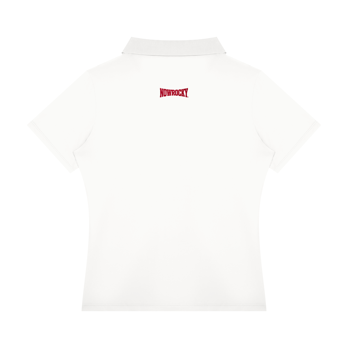 Polo Damskie Color Block Contrast Placket – Nowrocky™ — koszulka polo z kontrastową listwą, tył