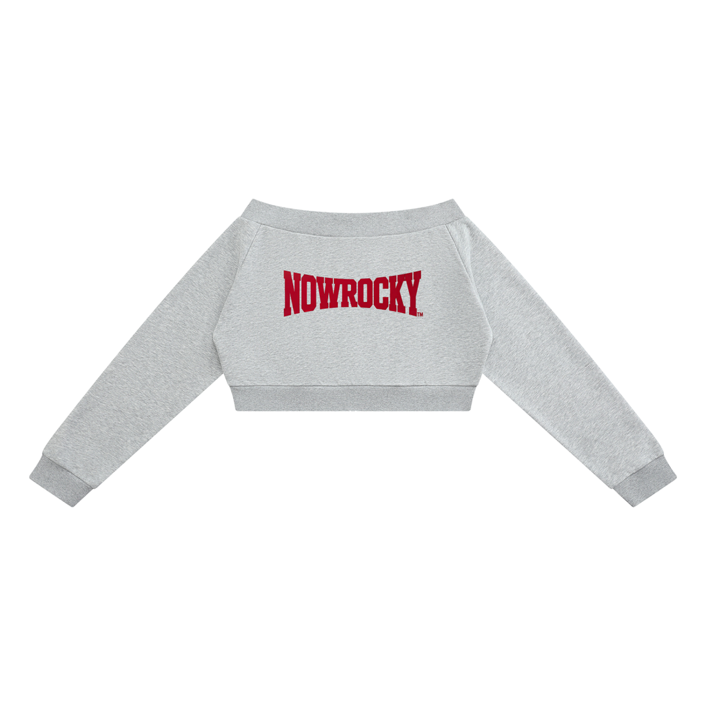 Bluza z zamkiem na całej długości z odkrytymi ramionami – Nowrocky™