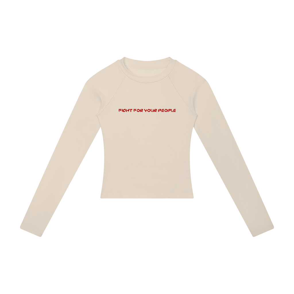Longsleeve Slim Raglan w kolorze khaki – Nowrocky (streetwear)