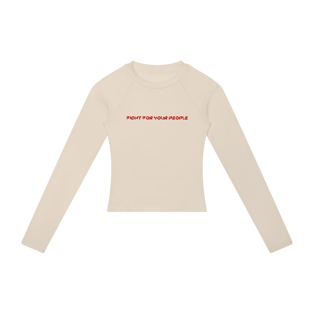 Longsleeve Slim Raglan w kolorze khaki – Nowrocky (streetwear)