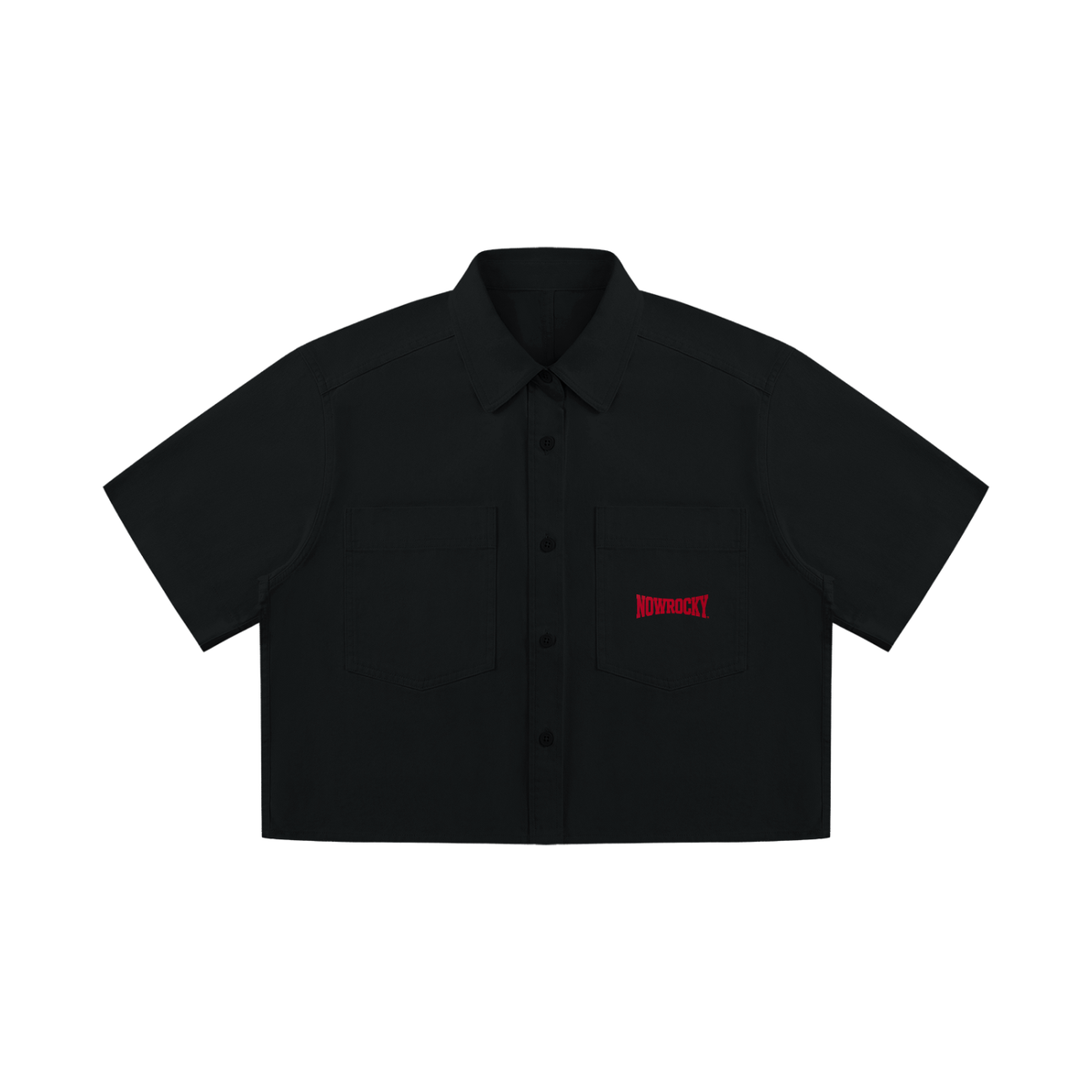 Koszula Crop z Krótkim Rękawem – Nowrocky (streetwear)