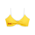 Biustonosz Sportowy Color Block Dekolt V – Nowrocky™ — łączenie bloków kolorystycznych na korpusie