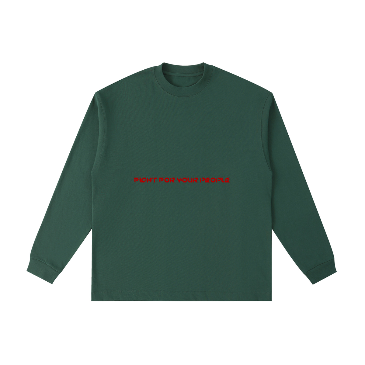 Longsleeve Essential Drop Shoulder – Nowrocky™ — luźna koszulka drop shoulder, z profilu