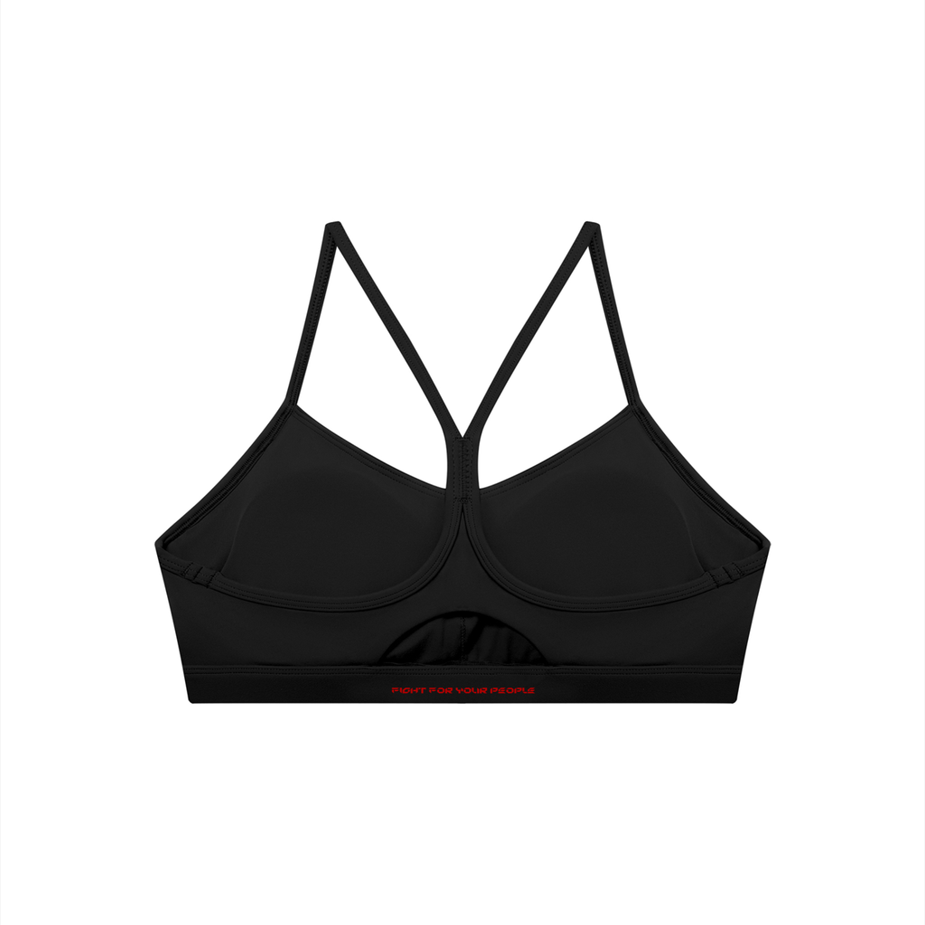 Biustonosz Sportowy Cropped Racerback – Nowrocky™ — stanik sportowy od tyłu, plecy racerback