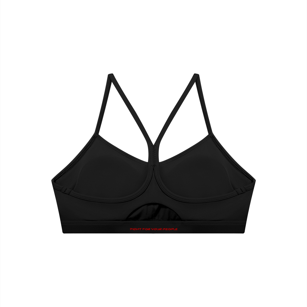 Biustonosz Sportowy Cropped Racerback – Nowrocky™ — stanik sportowy od tyłu, plecy racerback