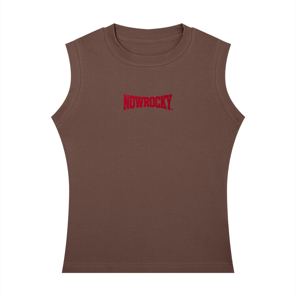 Tank Top Crewneck Regular Fit – Nowrocky™ — ujęcie z profilu, prosty krój