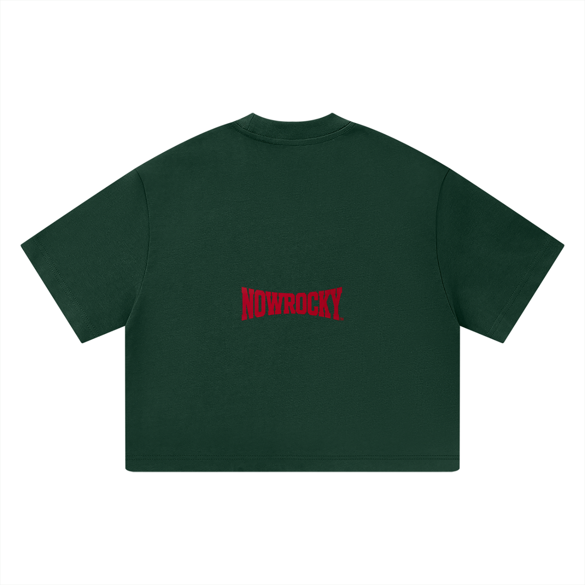 T-shirt Boxy Heavyweight – Nowrocky™ — detal 3