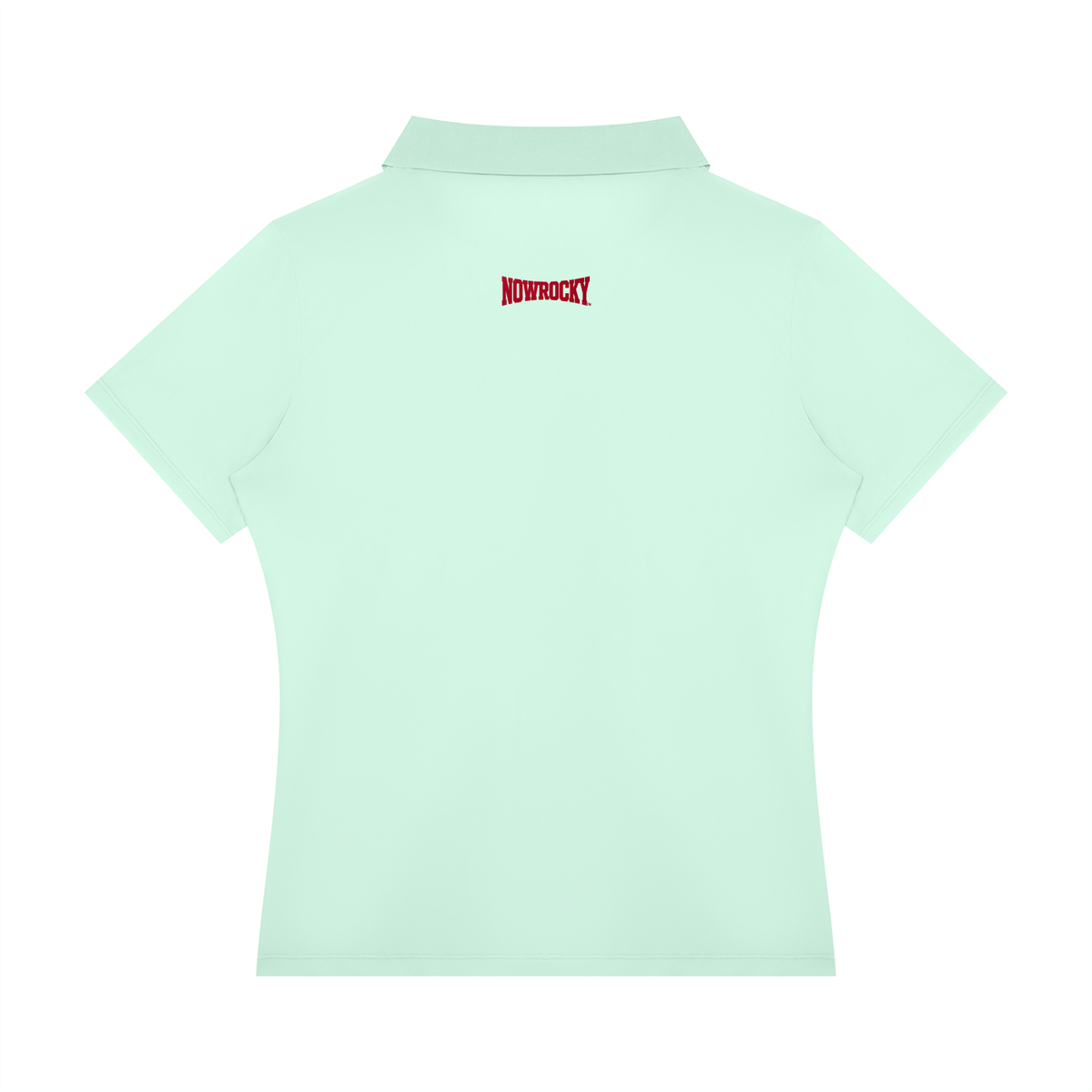 Polo Damskie Color Block Contrast Placket – Nowrocky™ — dół i rozcięcie boczne