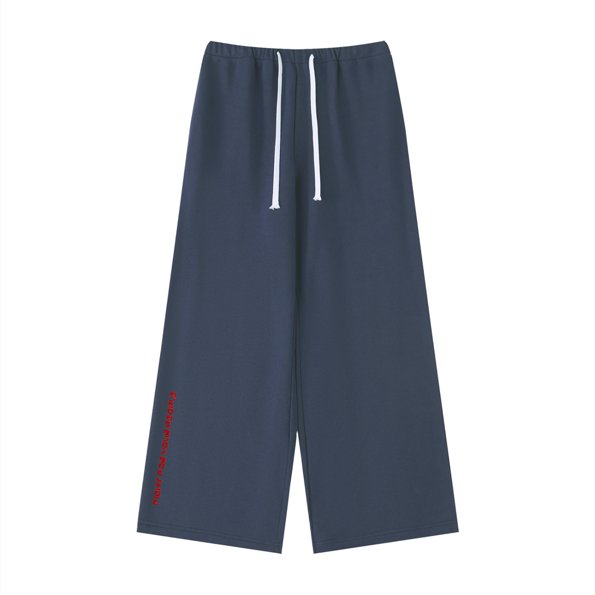 Spodnie Dresowe Wide Leg – Nowrocky™ — boczna kieszeń i jej wejście
