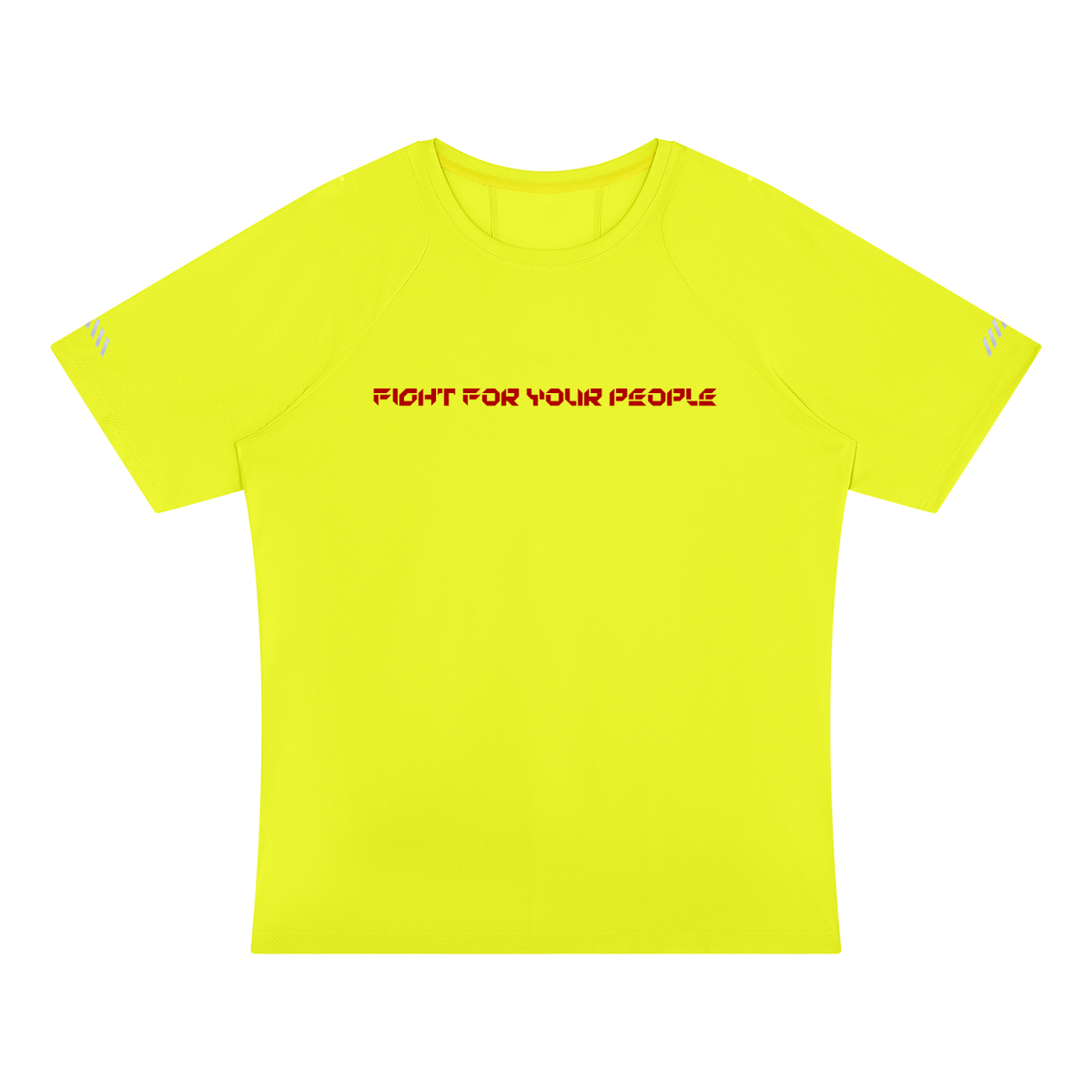 T-shirt Reflective Raglan – Nowrocky™ — szew raglanowy na ramieniu z bliska