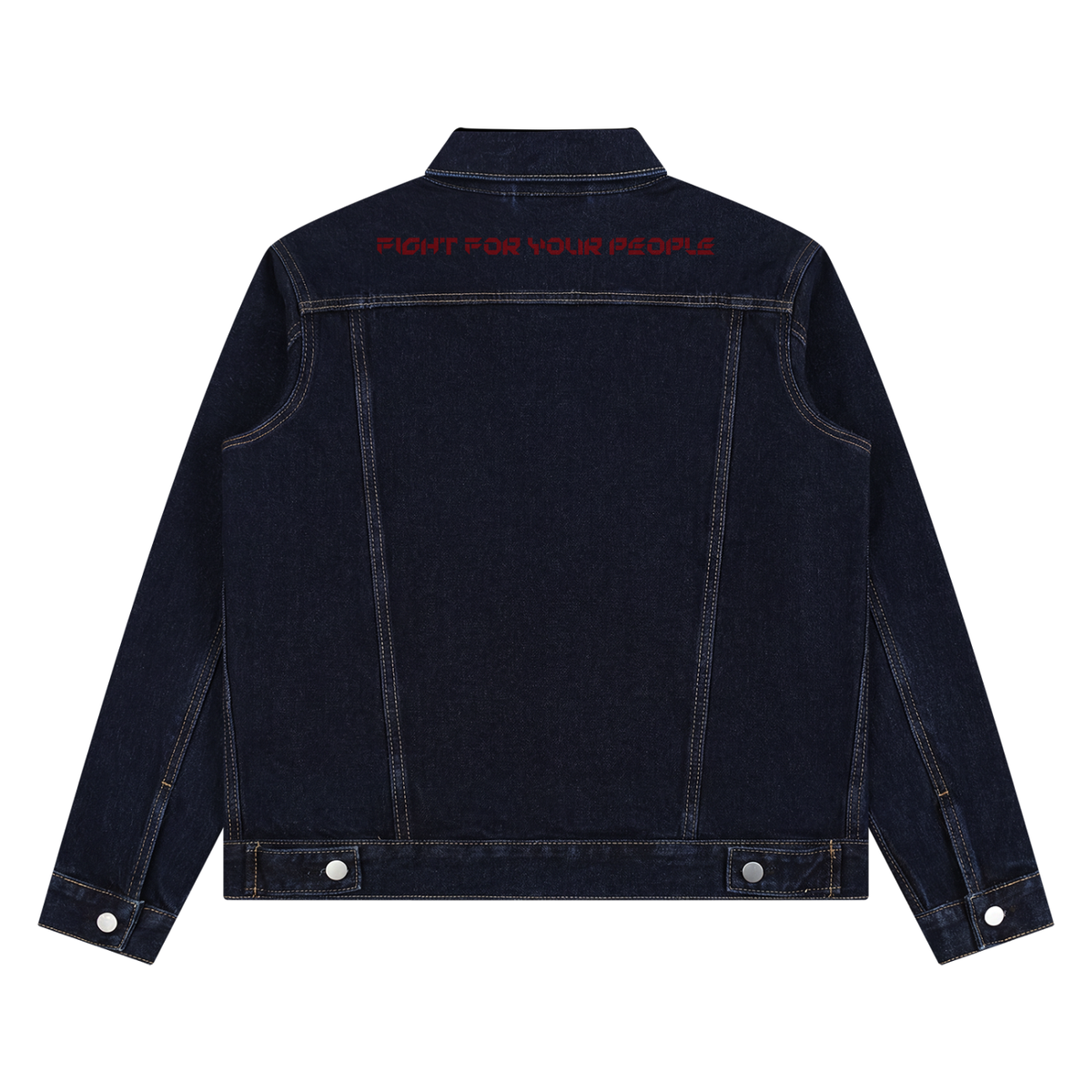 Kurtka Jeansowa Vintage Wash – Nowrocky™ — kieszeń na piersi z patką