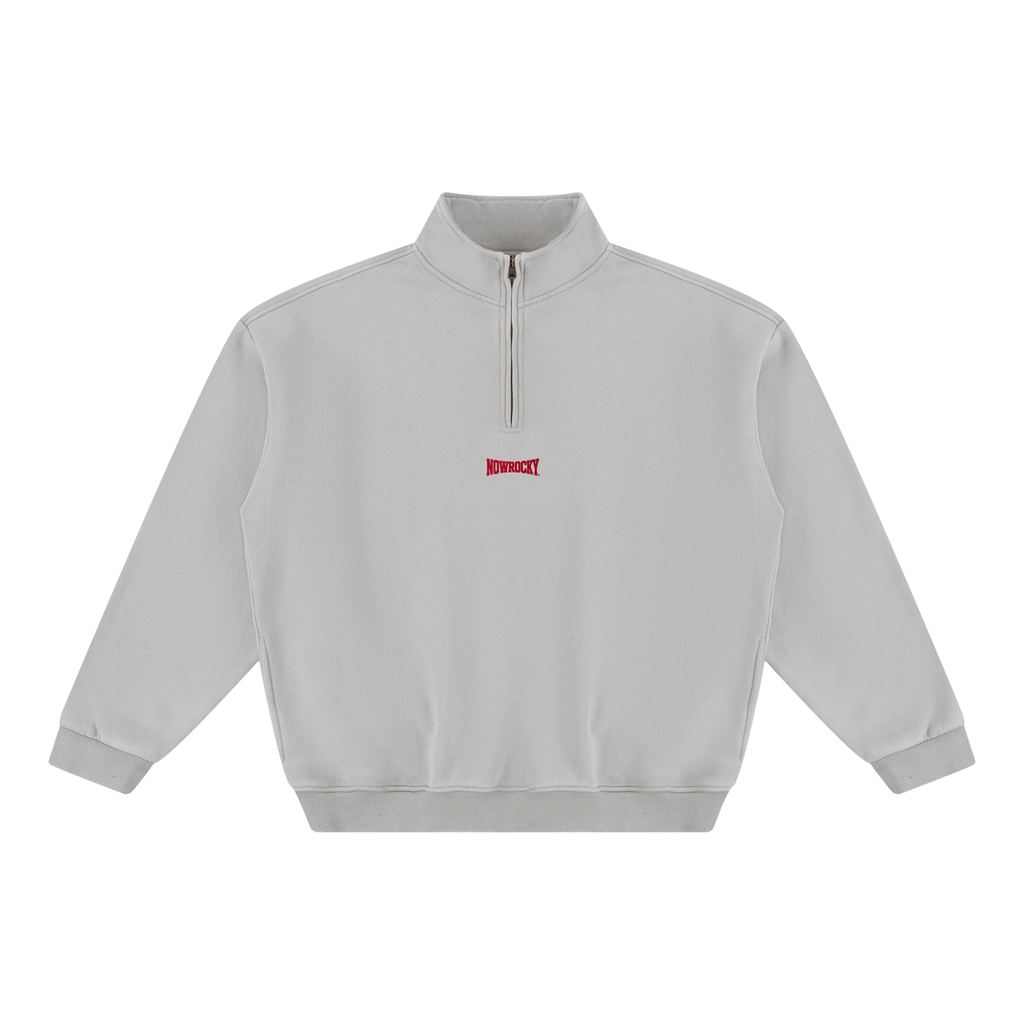 Bluza Fleece Vintage Wash w kolorze jasnoszary – Nowrocky (streetwear)