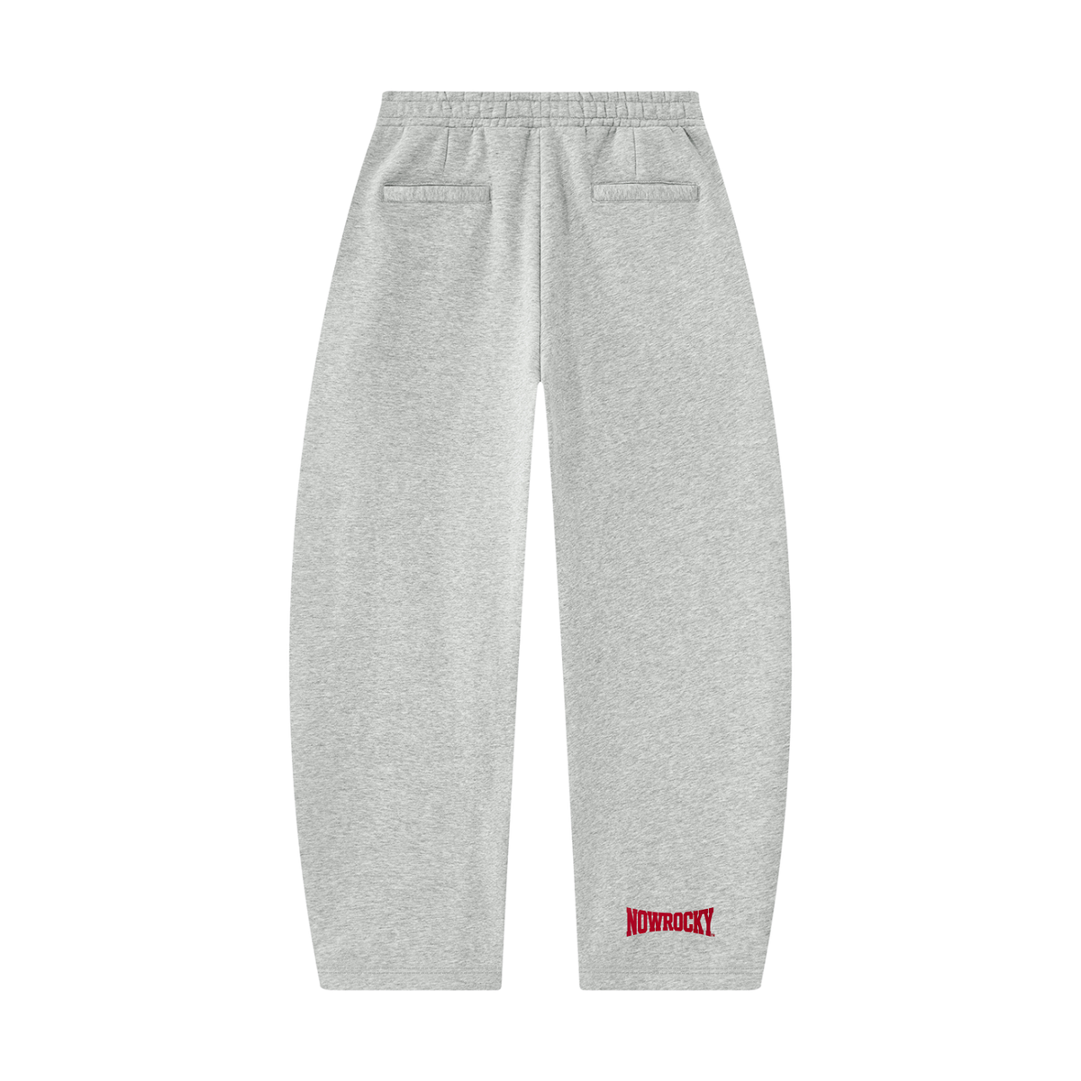 Spodnie Dresowe Barrel Leg – Nowrocky™ — kadr studyjny na jednolitym tle