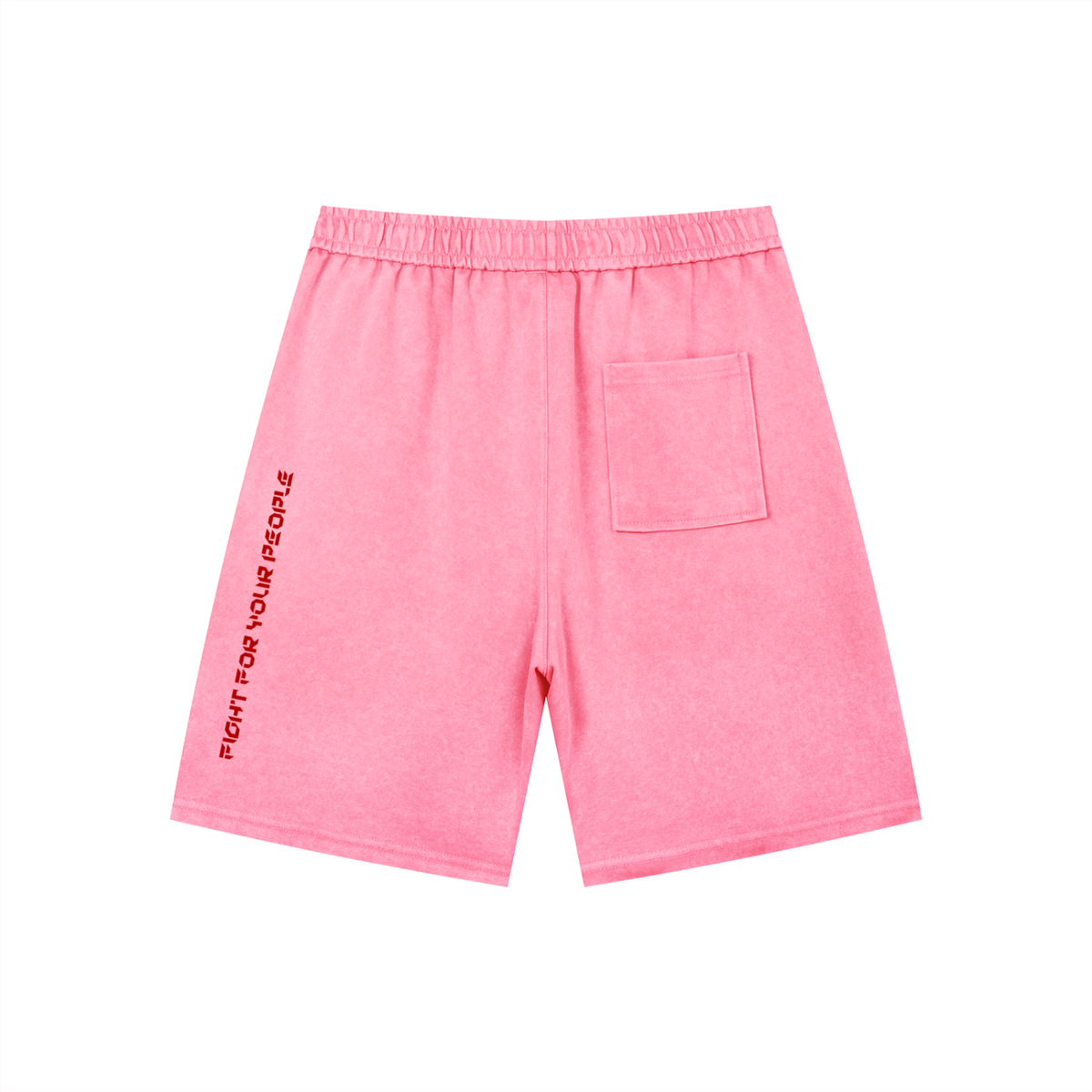 Szorty Vintage Wash z Troczkiem – Nowrocky™ — detal 2