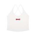 Tank Top Halter Cross Back – Nowrocky™ — dekolt i górna krawędź