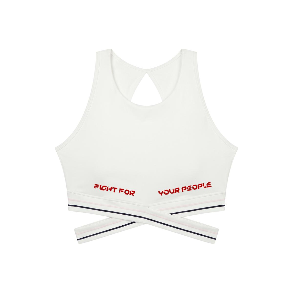 Biustonosz Sportowy Criss-Cross Racerback – Nowrocky™ — stanik sportowy z krzyżowanymi ramiączkami