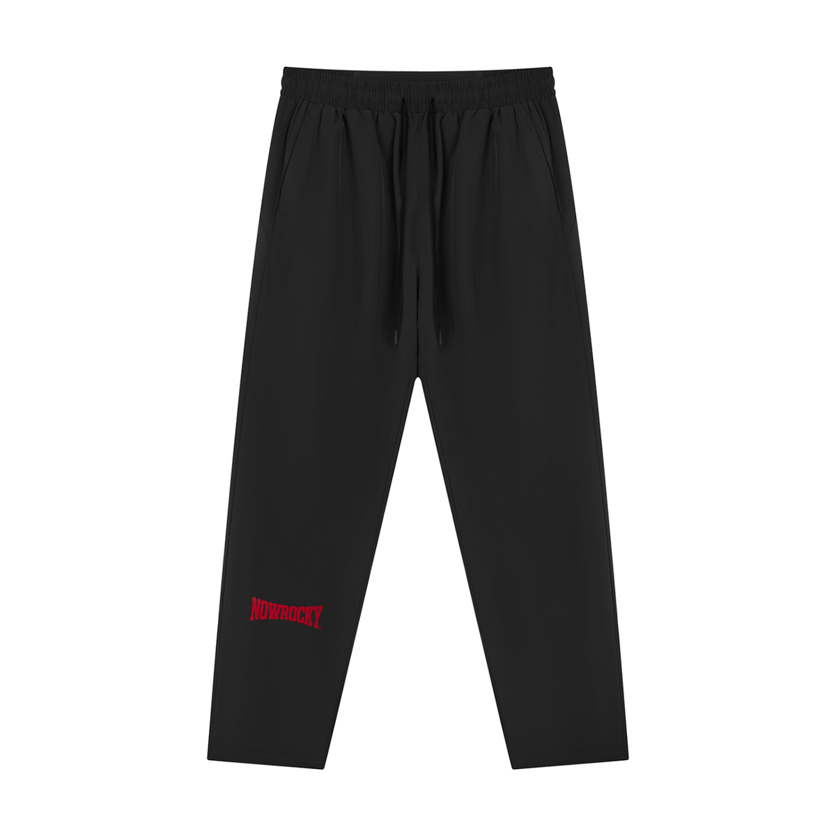 Spodnie Drawstring Reflective – Nowrocky™ — spodnie z odblaskiem, widok z przodu