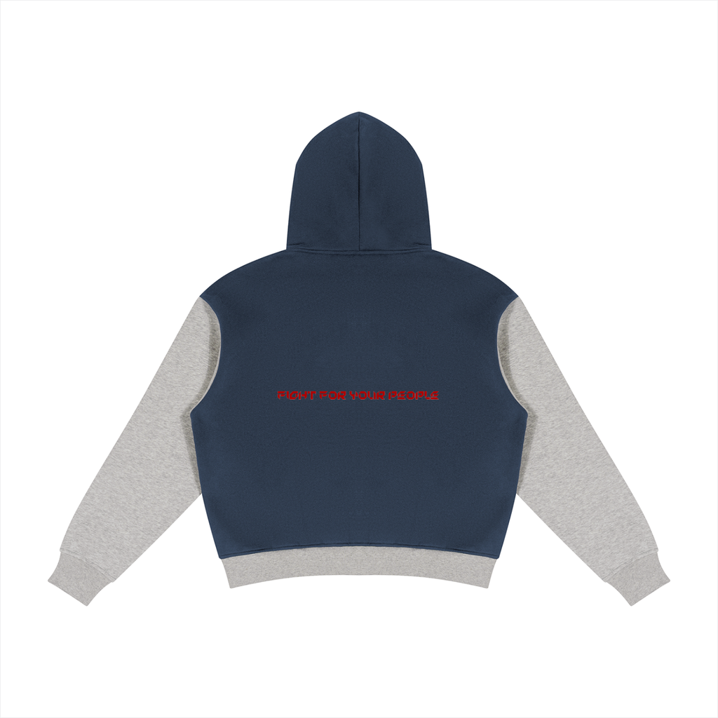 Bluza z Kapturem Color Block Fleece – Nowrocky (streetwear)