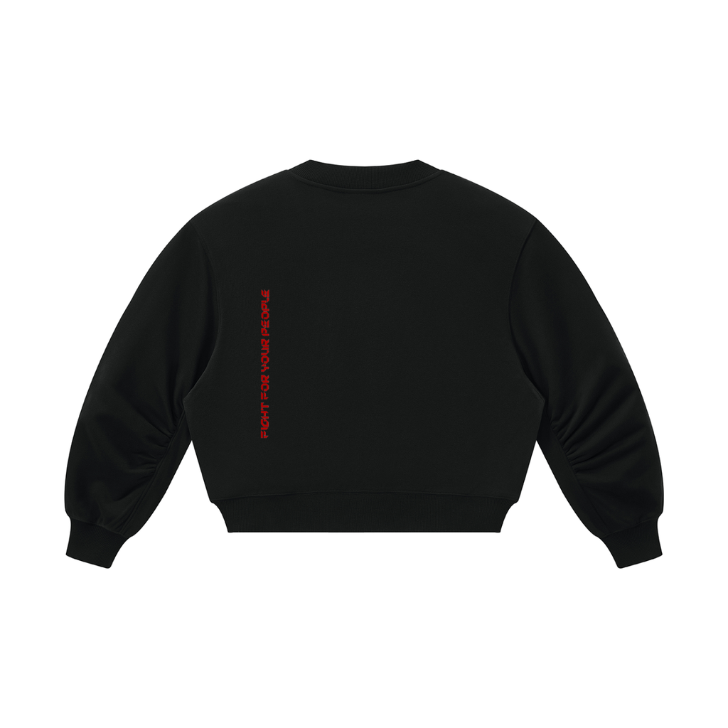 Bluza Crop z Dekoltem V – Nowrocky (streetwear)