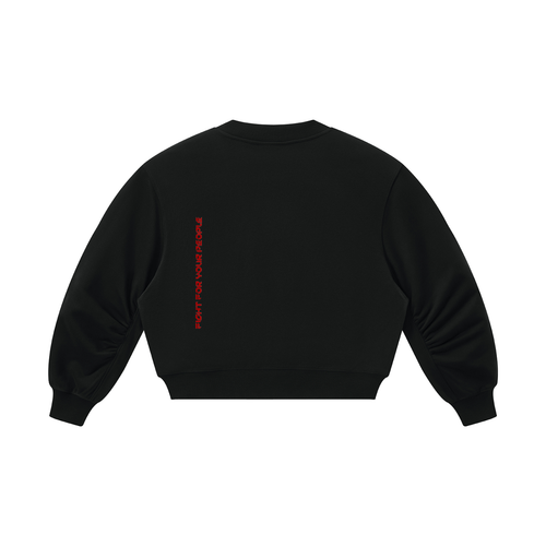 Bluza Crop z Dekoltem V – Nowrocky (streetwear)