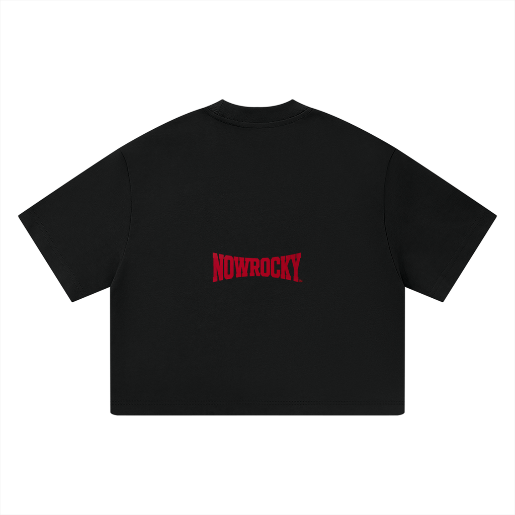 T-shirt Boxy Heavyweight – Nowrocky™ — tył