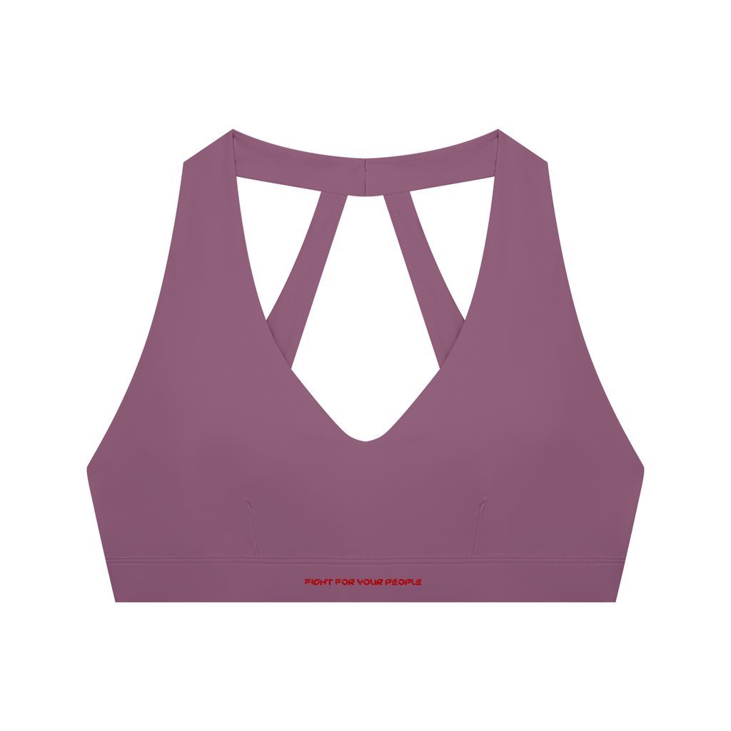 Biustonosz Sportowy Halter Cropped Cut-Out – Nowrocky™ — wiązanie halter na karku