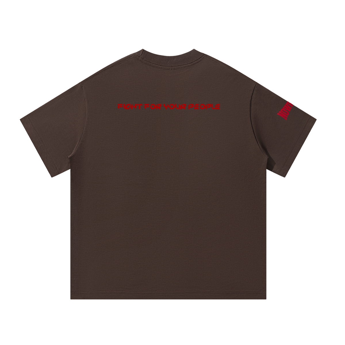 T-shirt Oversized Drop Shoulder – Nowrocky™ — kadr trzy czwarte, prawa strona sylwetki