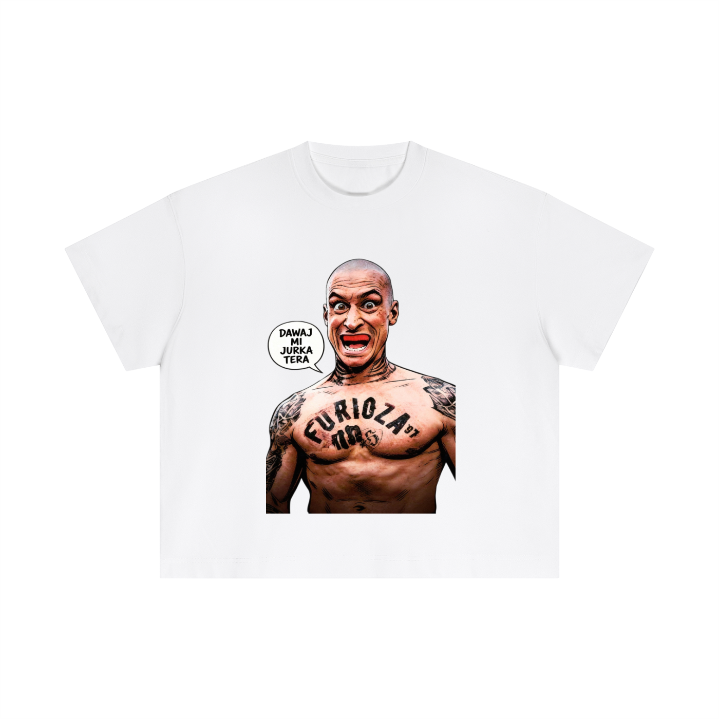 ŁATWOGANG drop 63 — T-shirt Essential Cotton Boxy vol.3 - ŁATWOGANG™ — przód (1/21)