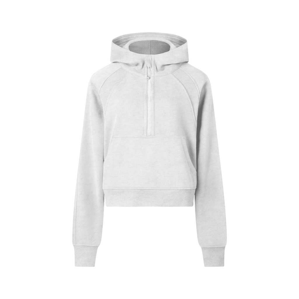 Bluza Cropped z Zamkiem do Połowy – Nowrocky™