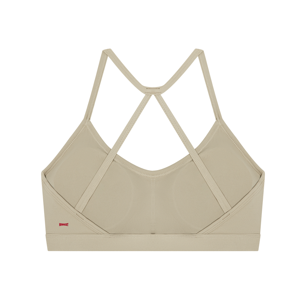 Biustonosz Sportowy Tight Y-Back – Nowrocky™ — zbliżenie na zbieg ramiączek na plecach