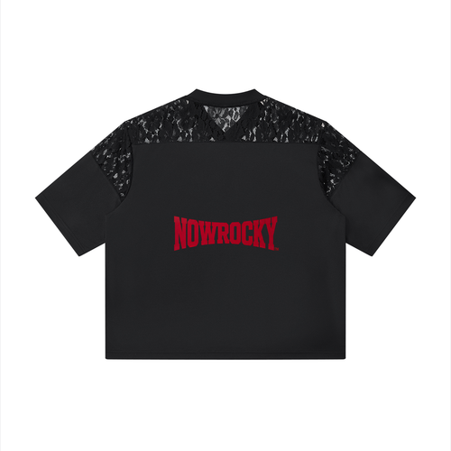 T-shirt z Koronkowym Panelem – Nowrocky™