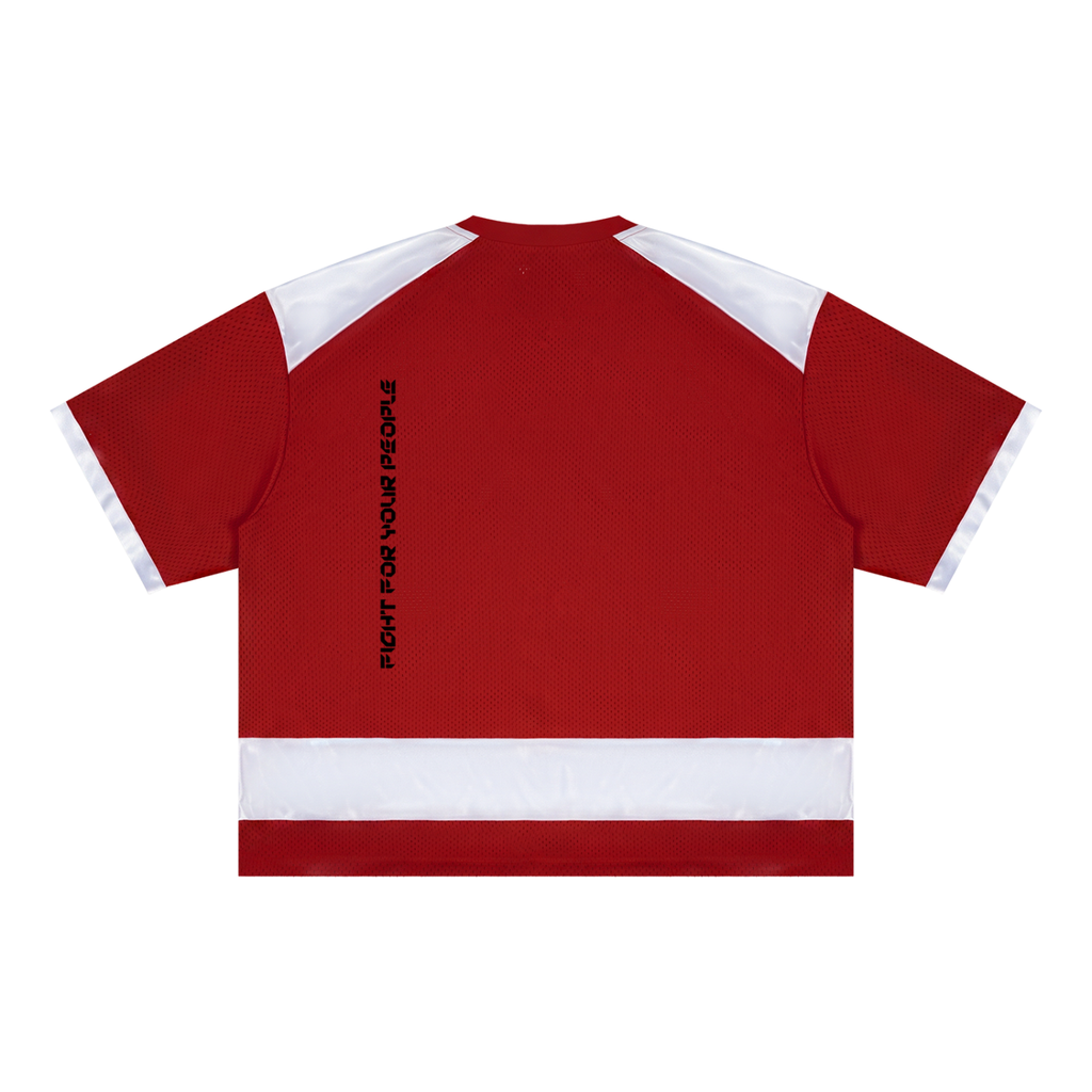 T-shirt Boxy Mesh Raglan – Nowrocky (streetwear)