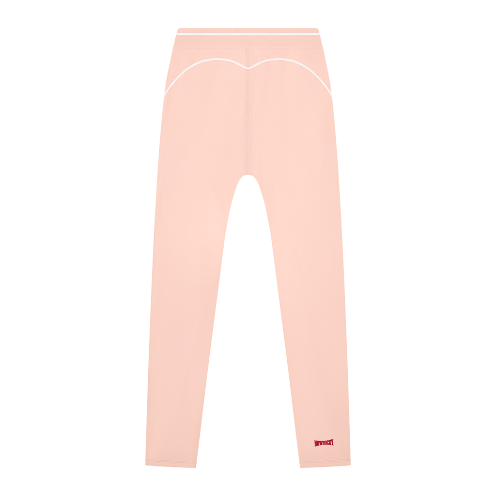 Legginsy Contrast Topstitch – Nowrocky™ — wykończenie dołu nogawki przy kostce