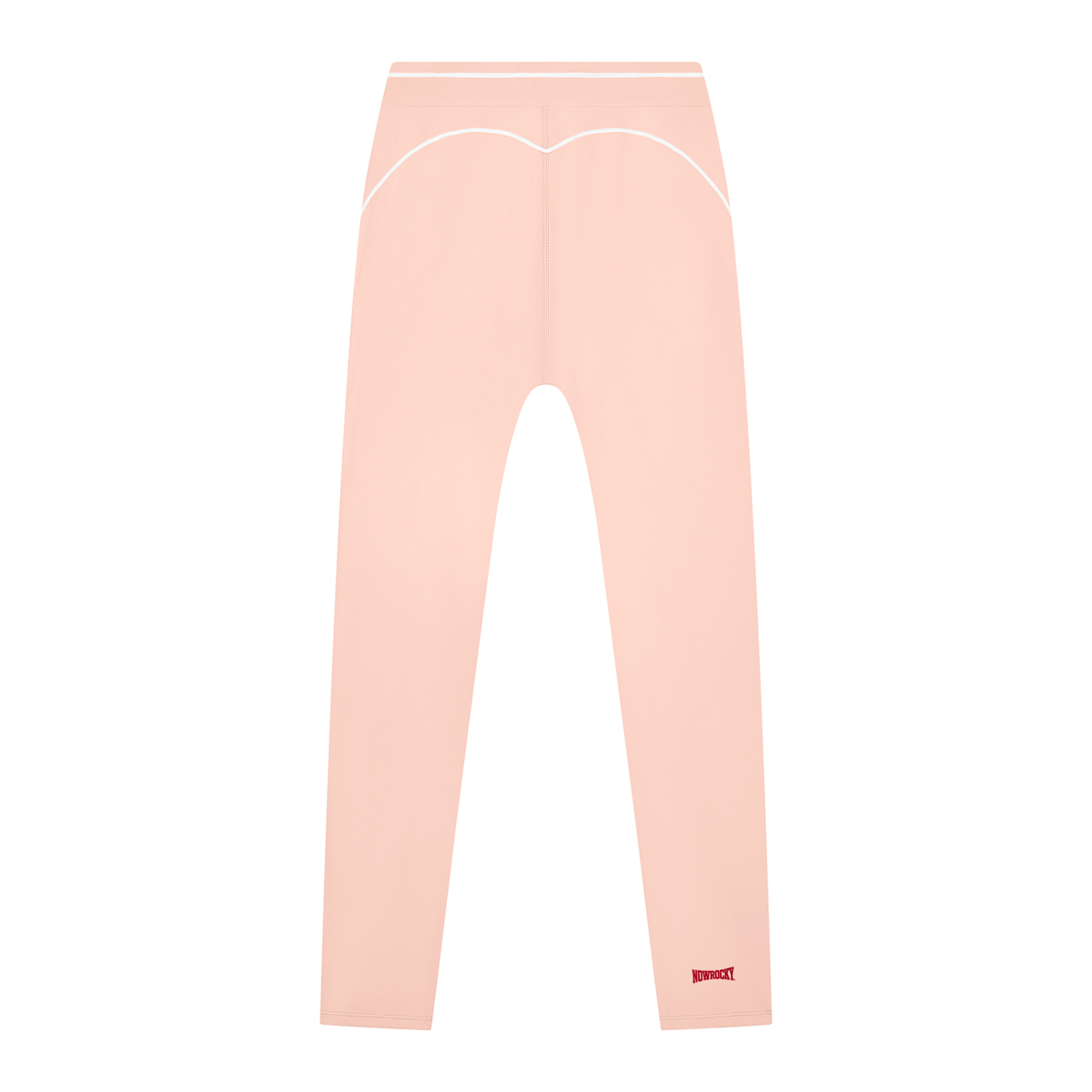 Legginsy Contrast Topstitch – Nowrocky™ — wykończenie dołu nogawki przy kostce