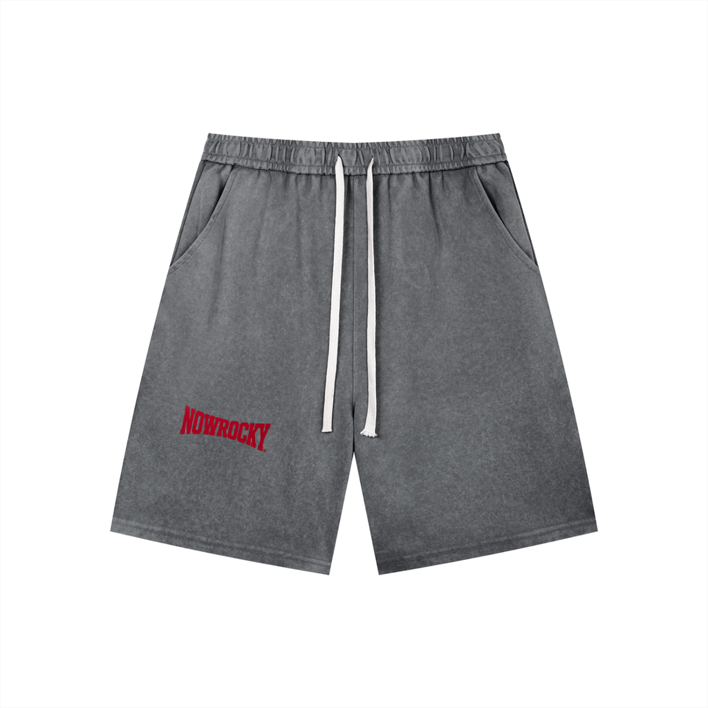 Szorty Vintage Wash z Troczkiem – Nowrocky™ — detal 3