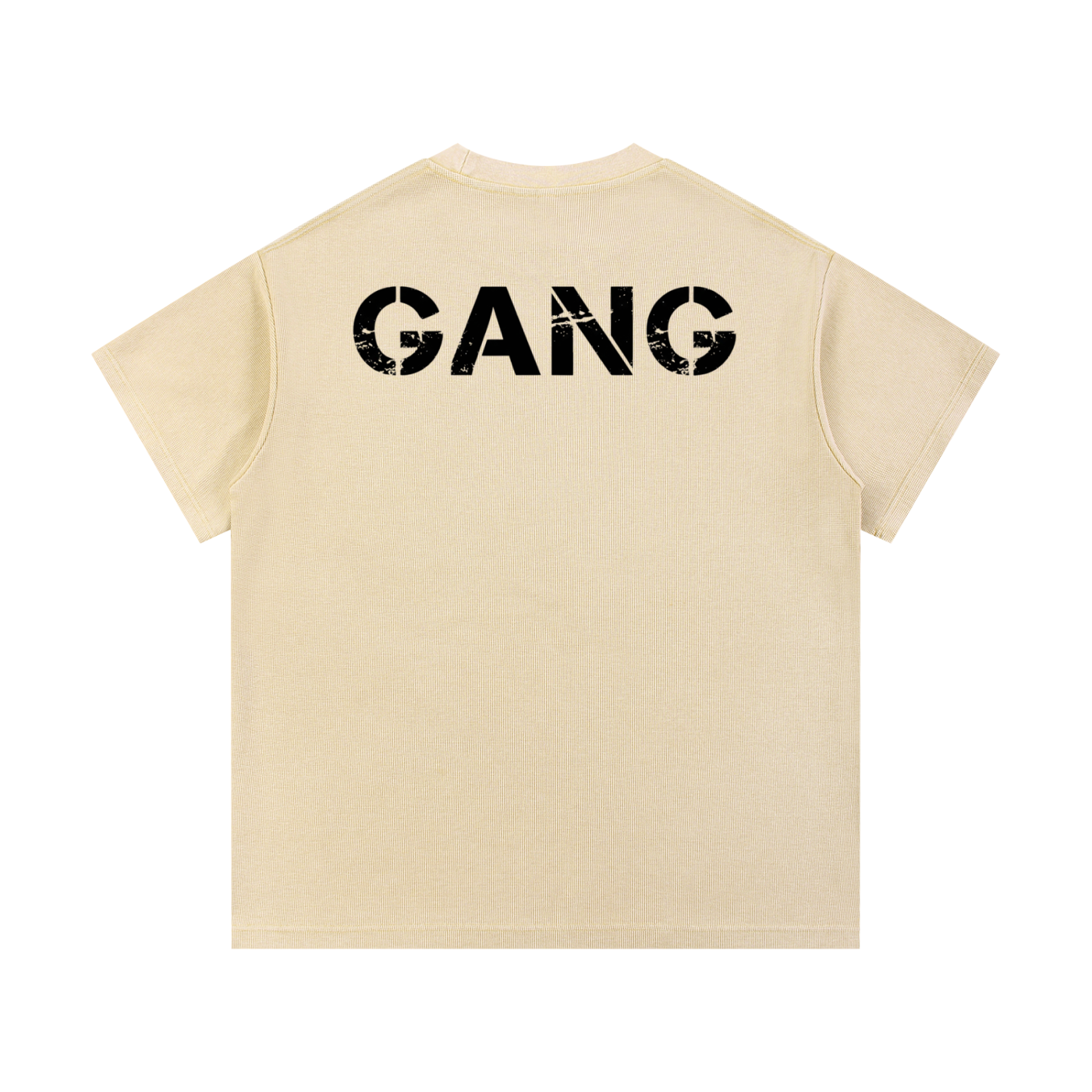 T-shirt Mineral Wash Waffle Knit – Nowrocky™