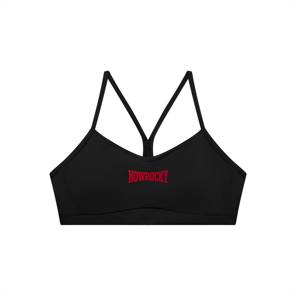 Biustonosz Sportowy Cropped Racerback – Nowrocky™ — stanik sportowy o krótkim kroju, przód