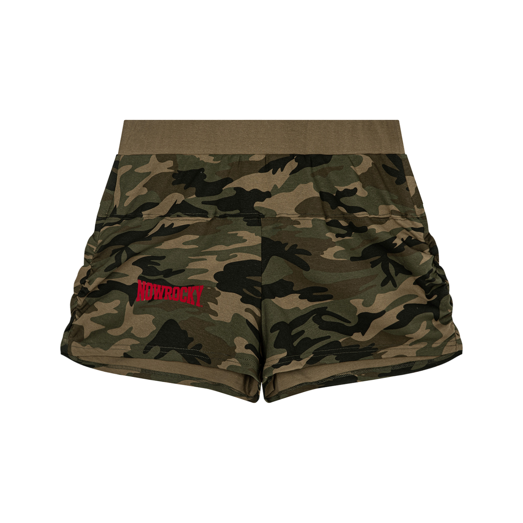 Szorty Slim Camo w kolorze zielone moro – Nowrocky (streetwear)