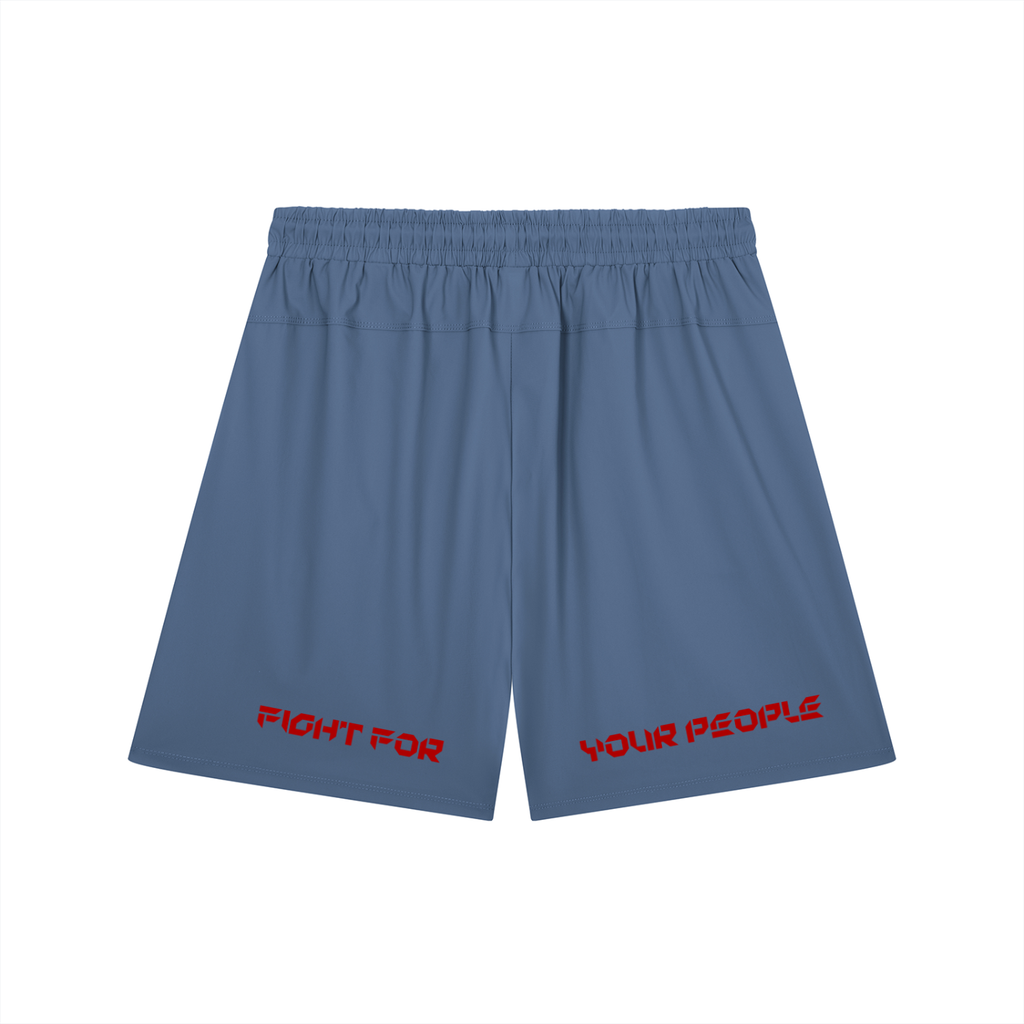 Szorty Drawstring Loose – Nowrocky™ — dół nogawki i wykończenie krawędzi