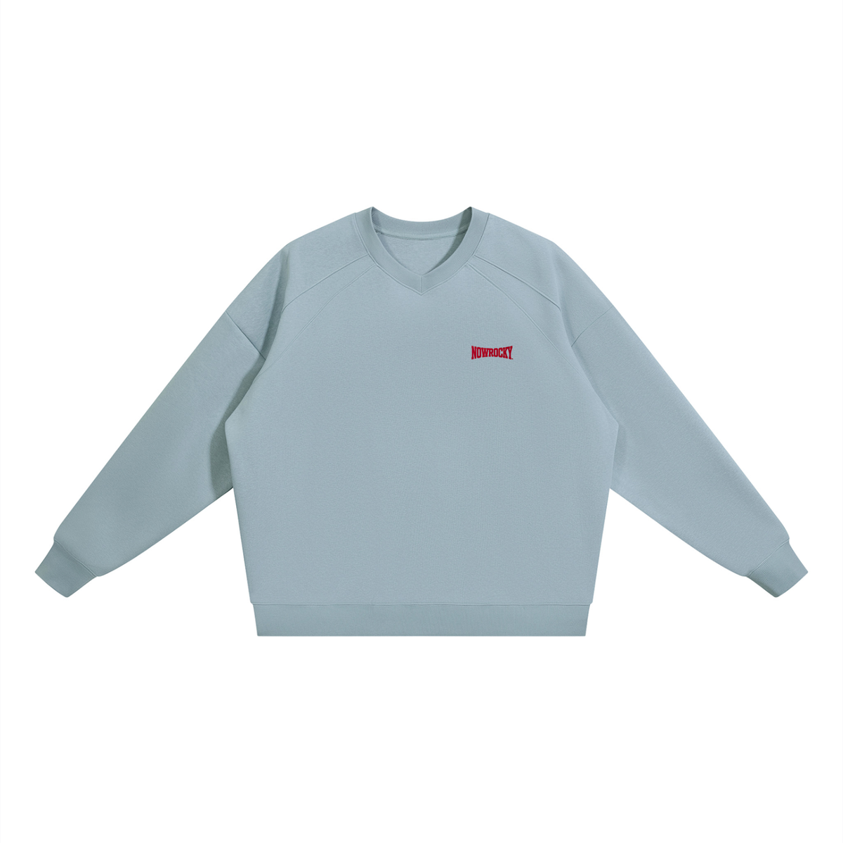 Bluza Oversize z Dekoltem V – Nowrocky (streetwear)