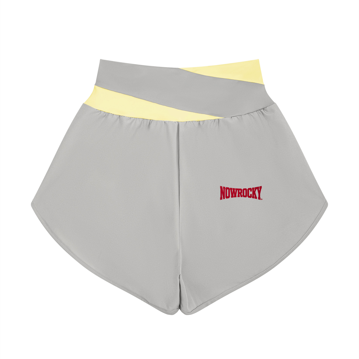 Szorty Panelowe 2-w-1 – Nowrocky™ — faktura elastycznego materiału w zbliżeniu