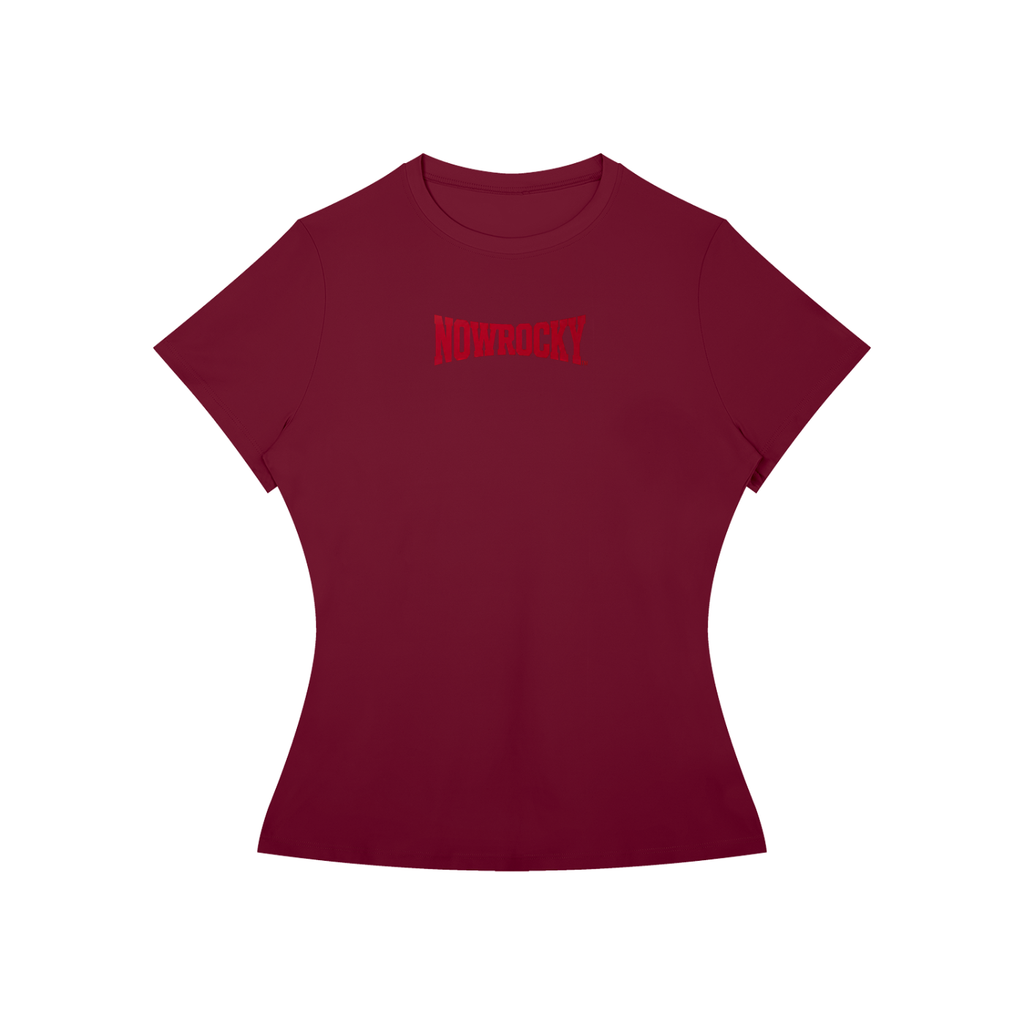 T-shirt Slim Fit Performance – Nowrocky™ — dopasowanie slim fit widoczne w ruchu