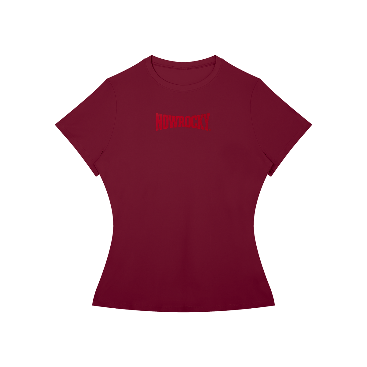 T-shirt Slim Fit Performance – Nowrocky™ — dopasowanie slim fit widoczne w ruchu