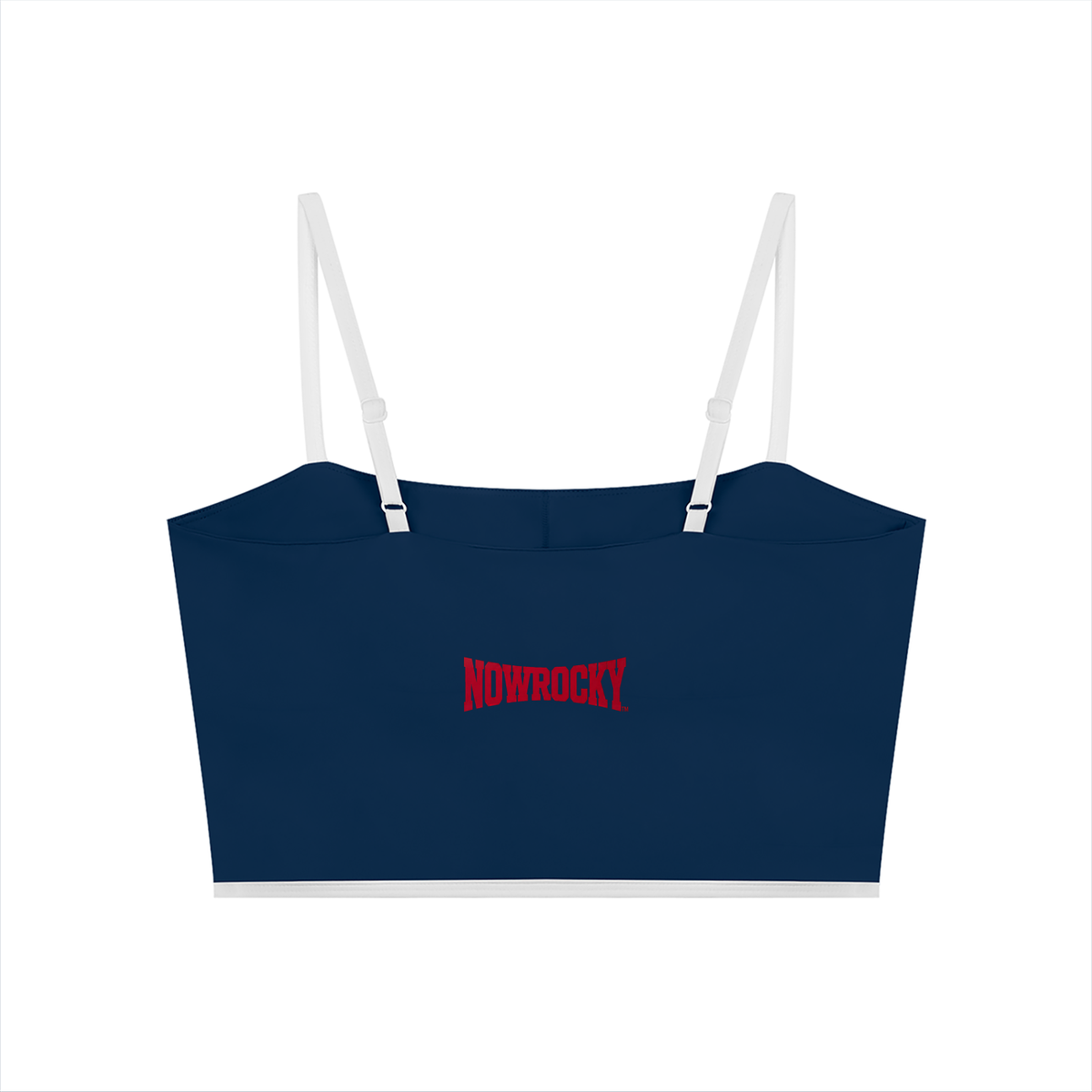 Biustonosz Sportowy Color Block – Nowrocky™ — zbliżenie na łączenie dwóch kolorów