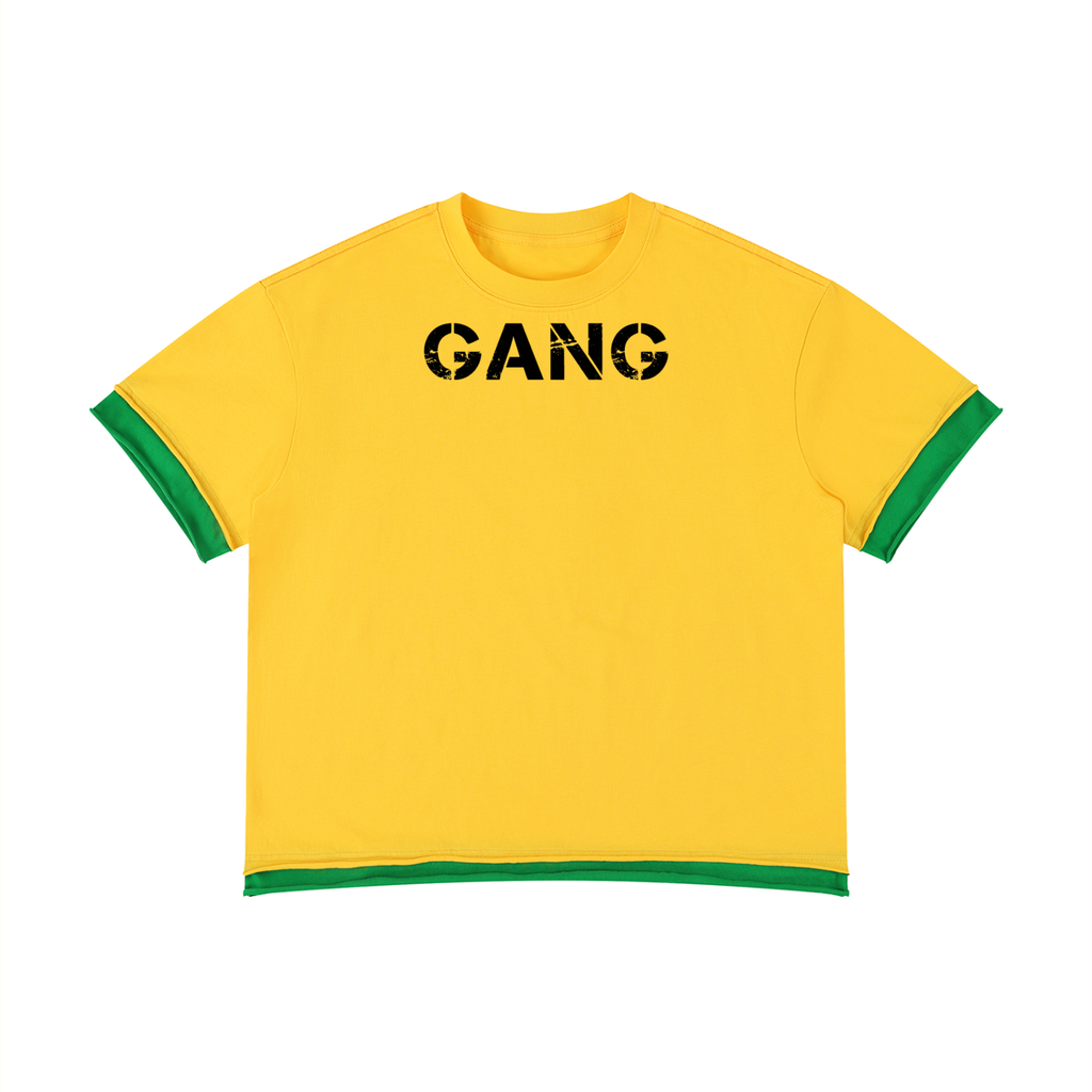 T-shirt Boxy Color Block – Nowrocky™