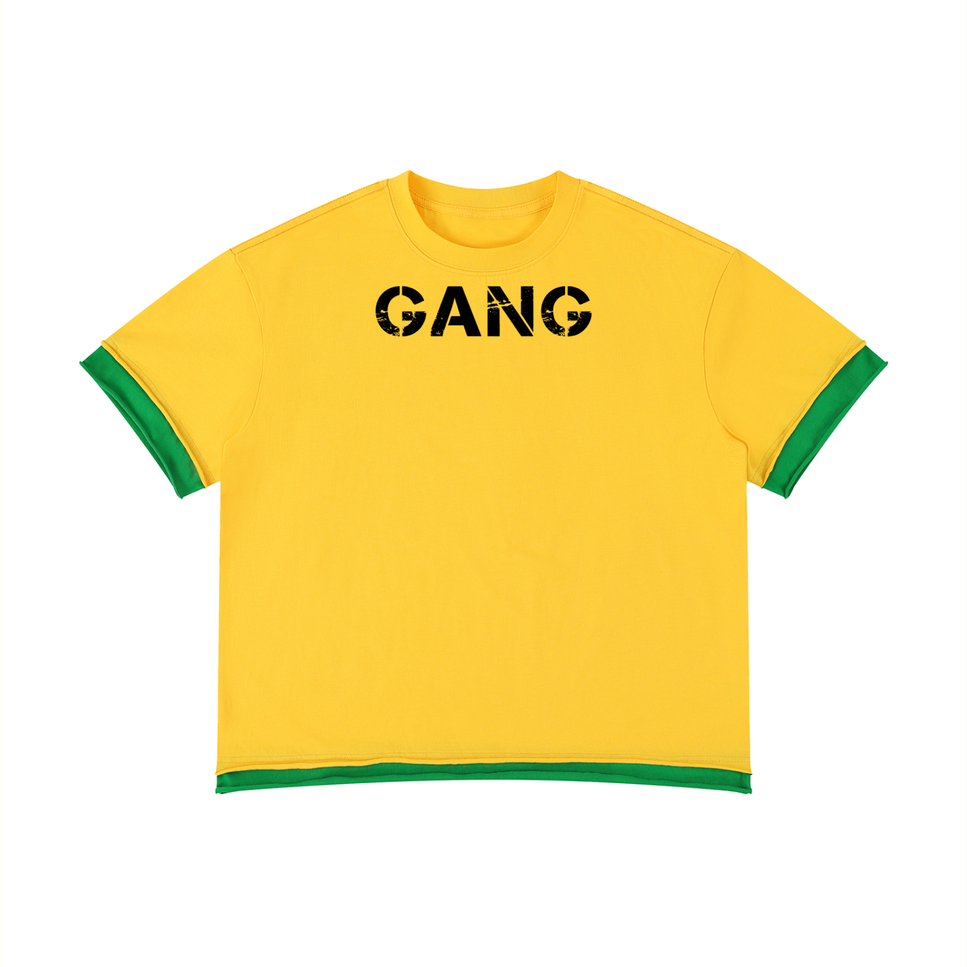 T-shirt Boxy Color Block – Nowrocky™