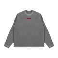 Longsleeve Vintage Wash Boxy Raglan – Nowrocky™ — szew raglanowy przy ramieniu z bliska