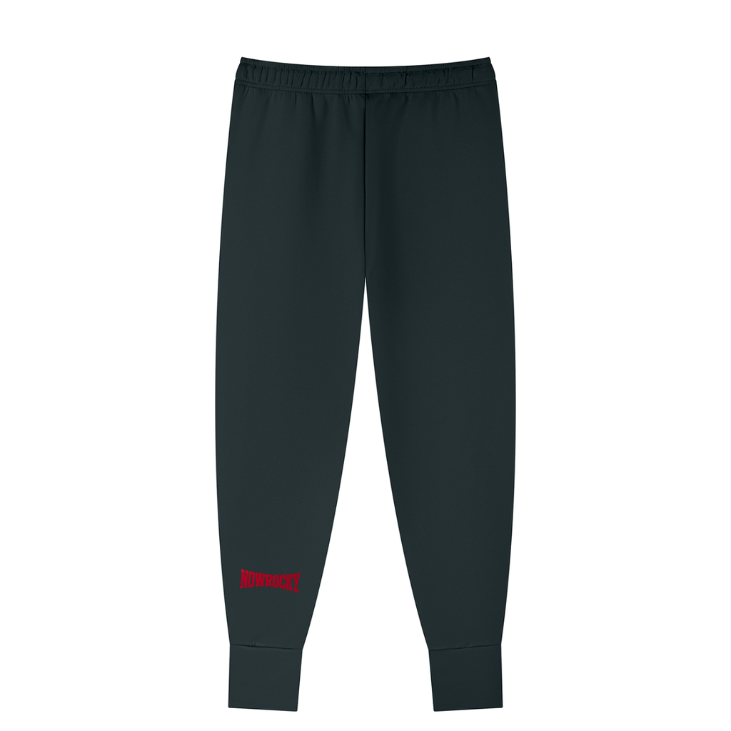 Spodnie Joggery Tapered ze Sznurkiem – Nowrocky™ — joggery od tyłu na modelce