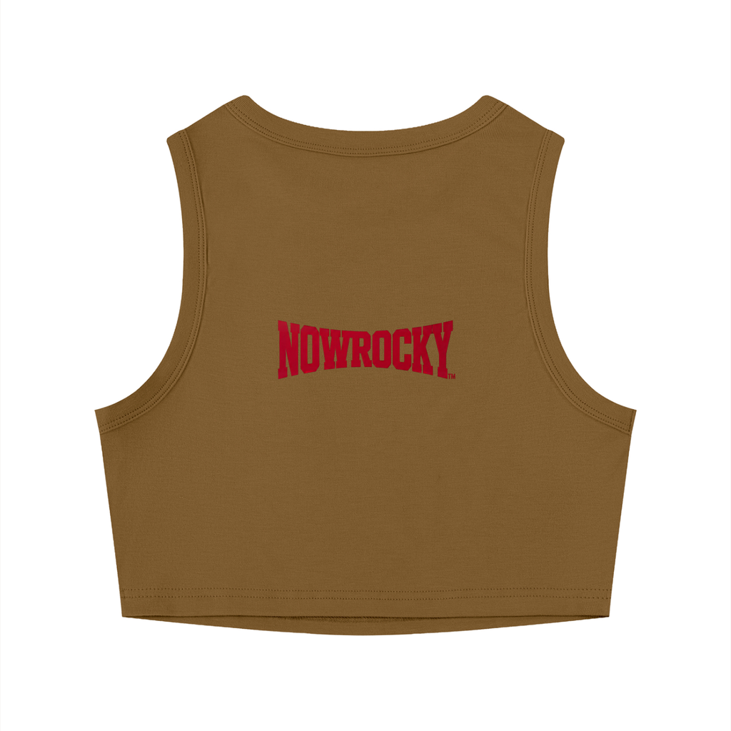 Tank Top Damski Tight Crewneck Crop – Nowrocky™